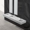 Acrylic solid surface bathroom basin