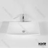 polymarble resin basin Acrylic solid surface bathroom basin