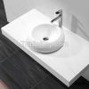 KKR counter top bathroom sinks , round mable hand wash basin