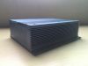 embedded fanless chassis New pure Aluminum mini itx case for industrial pc car GPS