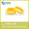 Silicone Wedding Band Ring Rubber Hypoallergenic Men Woman Flexible