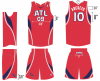 basketball Jersey & Shorts in sublimation printing for everyone