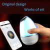 Tumbler mechanics principle design intelligent Bluetooth speaker with 360 Â° surround sound and Colorful small night light