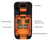 4.3 Inch Android Rugged Mobile Phone 4g LTE Barcode Scanner RFID IP65 Handheld Terminal Smart Phone