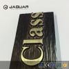 Manufacturer custom 3d logo sign vintage metal plaque