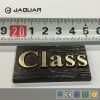 Manufacturer custom 3d logo sign vintage metal plaque