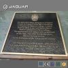 Manufacturer supply custom 3d bronze engraved plaque