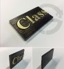 Manufacturer supply custom 3d bronze engraved plaque for decoration