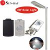 All In One Epistar LED Light Source and IP65 IP Rating outdoor led solar residential street light