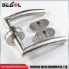 Fancy stainless steel tube double side level door handle