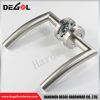 Fancy stainless steel tube double side level door handle