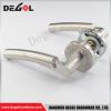 Custom solid lever type european decorative door handle stainless steel