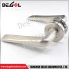 Jiangmen hardware stainless steel solid types of door lever handle on rose