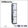 Durable Industrial Storage Garment Metal 3 Tier Locker Cabinet