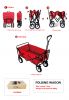 foldable shopping cart...