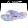 Summer garden custom logo eva cheap slippers flip flops 2017 for woman