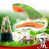 2017 super comfort high elastic light weight shock absortion bowlegs correction EVA arch support orthotic insoles for kids