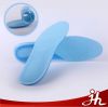 JHT-003 Jianhui new arrival high quality foot care shock absorption sports blue silicone gel insole manufacturer