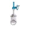 PN10/16/25 WCB rising stem lug type knife gate valve