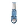 A216 WCB flange type knife gate valve with hand wheel