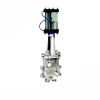 PN10/16/25 WCB rising stem lug type knife gate valve