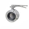 API CF8 Stainless Steel Soft Seal Butterfly Valve