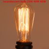 LED Bulb Light Ampoule Vintage ST64 E27 2W 4W 6W 8W Led Edison Bulb 40W 60W Lumiere Led Lamp 220V Energy Saving Lights for Home