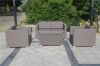 Garden Furniture Aluminium Sling Sofa for French market