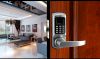 Battery Powered Digital Fingerprint Door Lock 