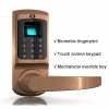 Battery Powered Digital Fingerprint Door Lock 