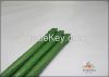 Green Color PE Plastic Coated Steel Garden Stakes 8mm Diameter And 75
