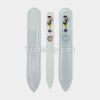 Decal designed glass nail files
