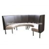 cheap morden furniture fast food restaurant sofa booth seating for sale 