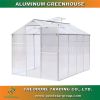 Aluminum Greenhouse Green Color hobby greenhouse for backyard garden  UV block portable building greenhouse kits