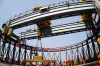 MG Model 5ton~250ton Double Track Gantry Crane with trolley 