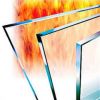 Fireproof Glass, Toughened Glass, 5mm~19mm Fireproof Glass