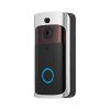 M3 WiFi Video Doorbell, Indarun Wireless Doorbell Camera 720p HD WiFi Security Camera 166° Wide Angle PIR Motion Detection and APP Control for Ios and Andr