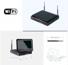 High quality wireless hidden camera cctv wifi nvr kit