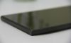 Nano Glass Pure Color Black  Artificial Marble Slab  