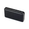 aluminum stereo bluetooth speaker with powerbank and flash torch