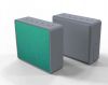portable waterproof bluetooth speaker with fabric design and Microphone, TF input and Aux-in