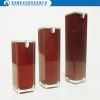 15ml 30ml 50ml empty plastic square shape airless bottle