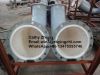 Abrasion resistant ceramic lined pipe and elbow