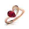 Varied Colorful Gemstones Diamond Rings