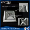 Hvac ventilation used aluminum square ceiling diffuser