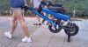 Shenzhen dual Li battery portable electric bicycle fast folding ebike