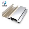 matt anodized silver Aluminum G Section Handle Kitchen Cabinet Profile