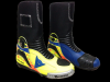 VR 46 MOTORBIKE MOTORCYCLE RACING MOTOGP LEATHER BOOTS / SHOES