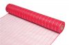 21inch*10yard red silver pp strip wholesale deco mesh for 20S17