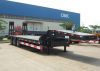 CIMC 60 t hydraulic low bed trailer excavator transport semi trailer dimension of 16m 3 axles